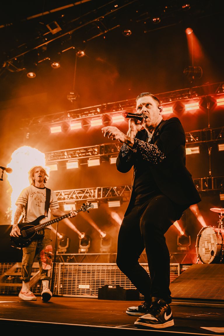 Shinedown performing live at AEC Theatre in Adelaide